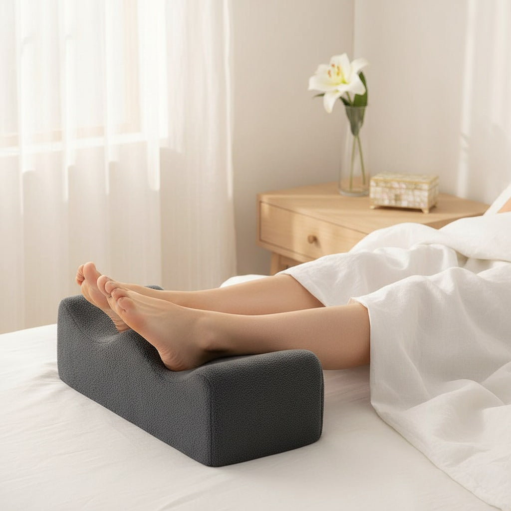 Coussin repose-jambes doux et maintenu