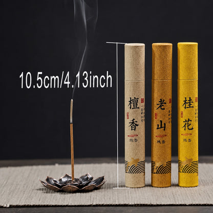 Coffret Découverte d’Encens, 12 Parfums Relaxants & Purifiants, 300 Bâtons
