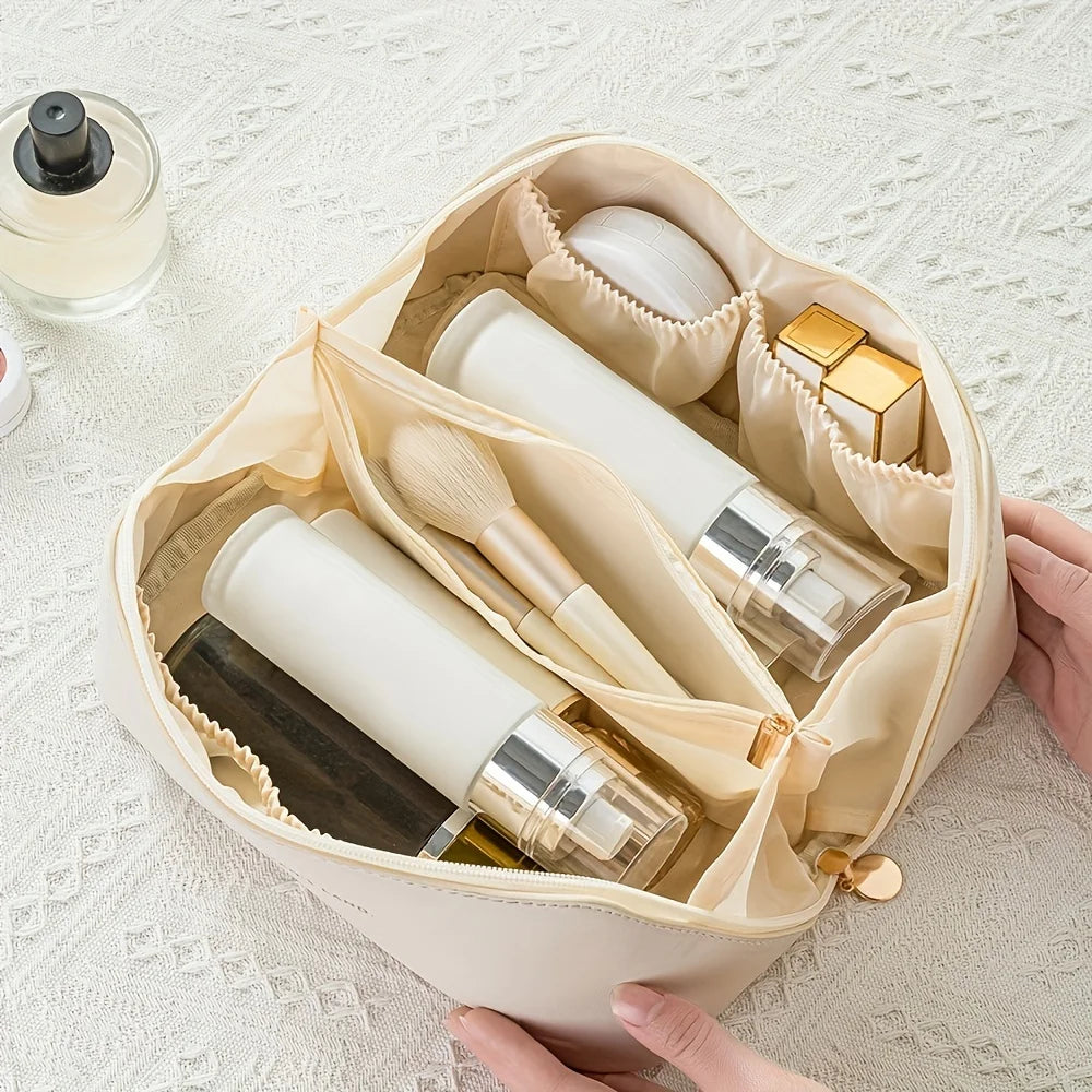 Trousse à maquillage zippée, élégante vue 4 - Chandore