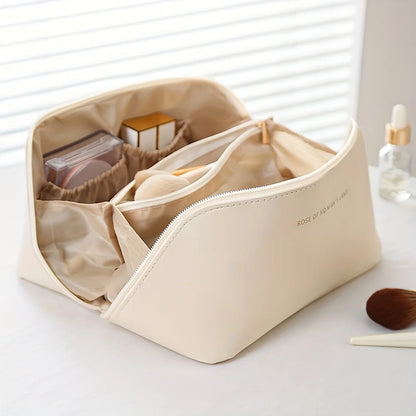 Trousse à maquillage zippée, élégante - Chandore