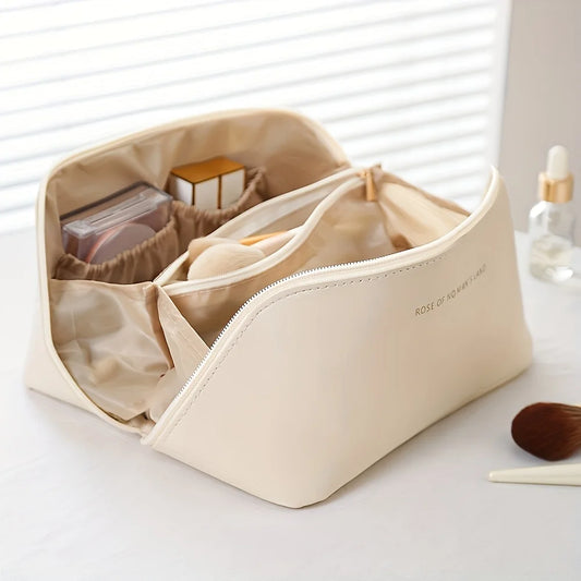 Trousse à maquillage zippée, élégante - Chandore