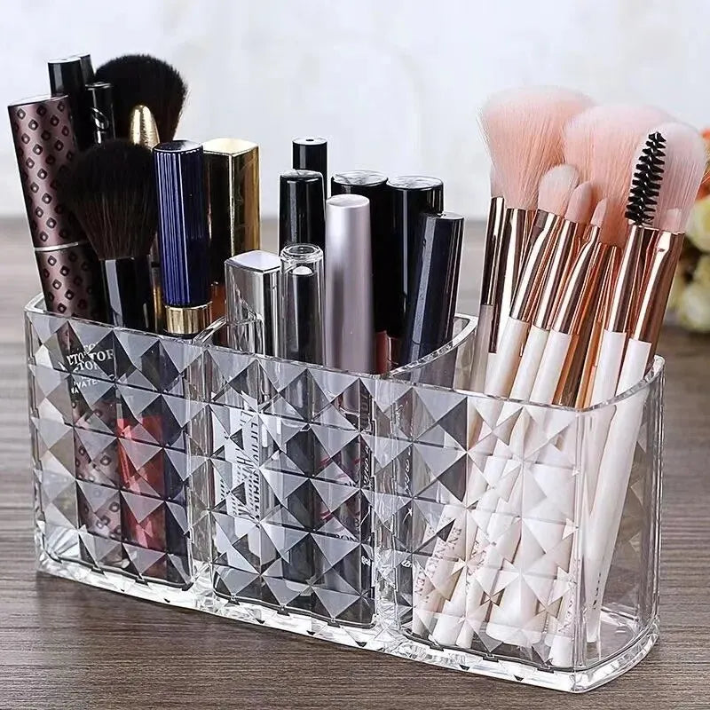 Organisateur cosmétique transparent facettes - Chandore