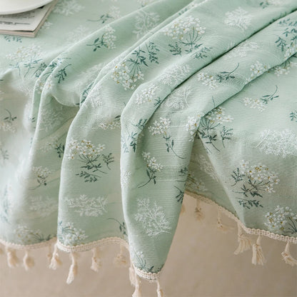 Nappe florale en coton marguerite, esprit champêtre vue 17 - Chandore