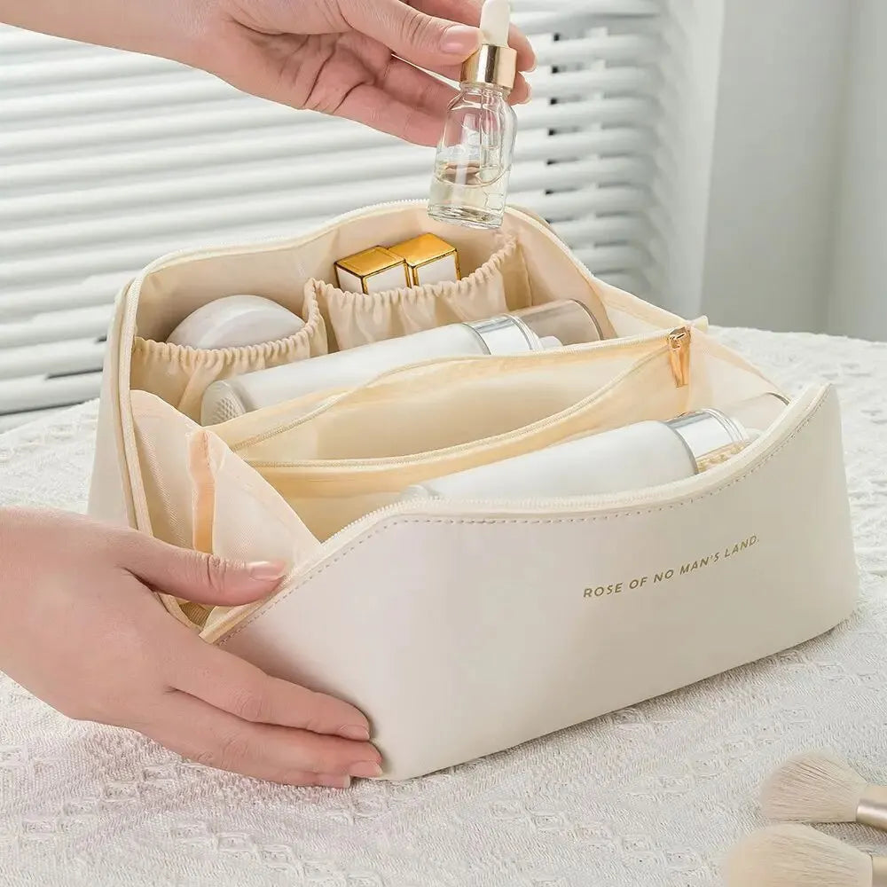 Trousse à maquillage zippée, élégante vue 7 - Chandore