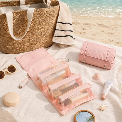 Trousse de voyage 4 en 1 bien pensée