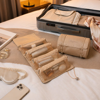 Trousse de voyage 4 en 1 bien pensée