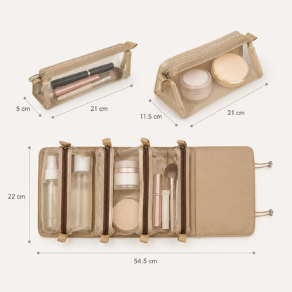 Trousse de voyage 4 en 1 bien pensée